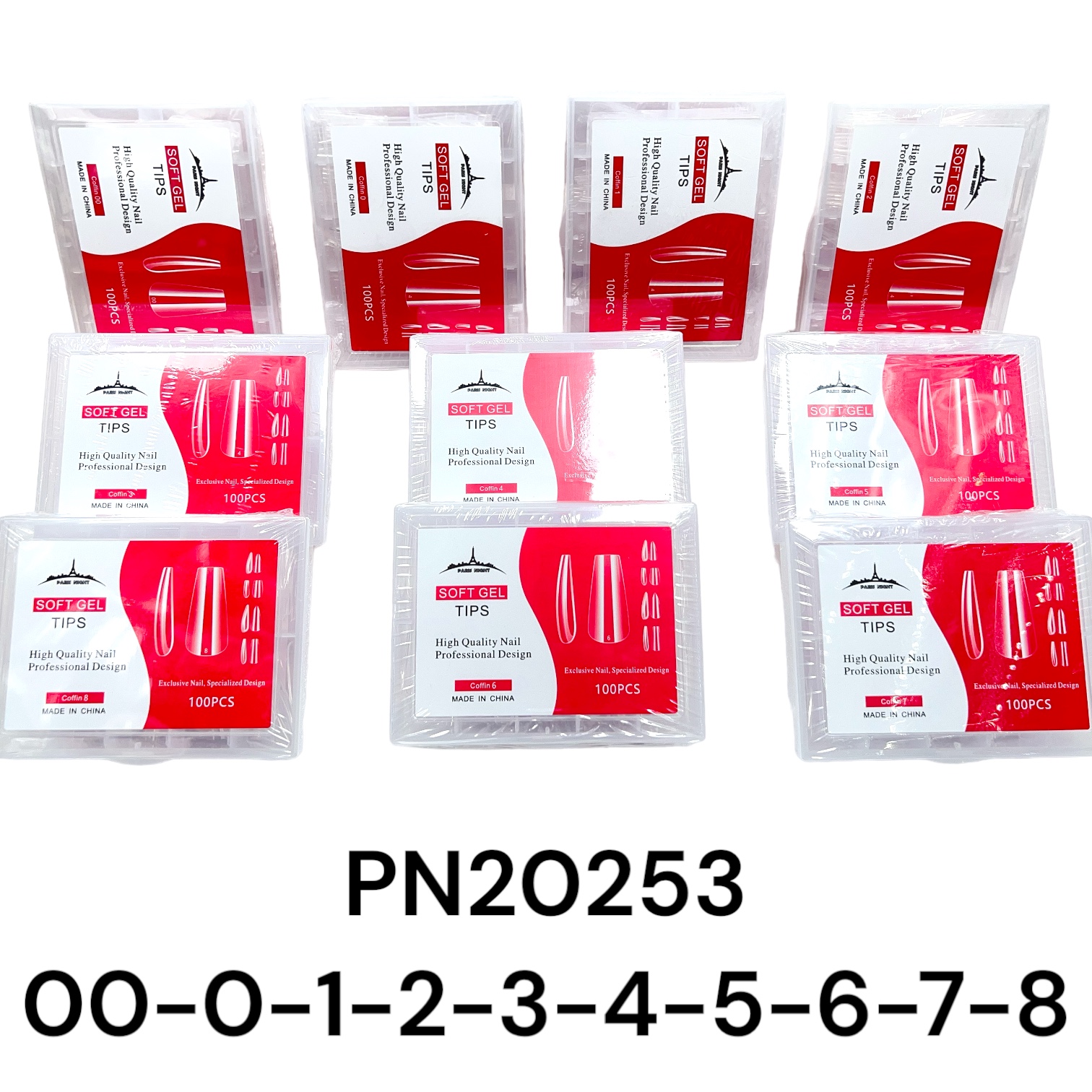 $4780 CD 20253 (1) TIPS COFFIN MEDIDA UNICA PARIS NIGHT 20253 - Image 1