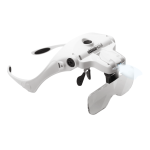 LENTE CON LUPA Y LUZ LED CHERIMOYA 017034 - Image 2