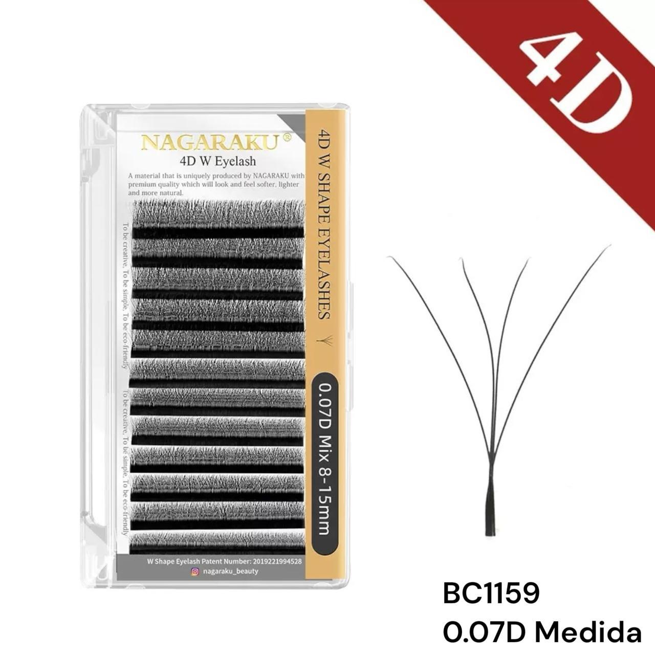 WhatsApp Image 2025-08-07 at 17.52.23 (2) EXTENSIONES DE PESTAÑAS TECNOLOGICAS 4D W NAGARAKU 0.07D MEDIDA UNICA BC1159 - Image 1