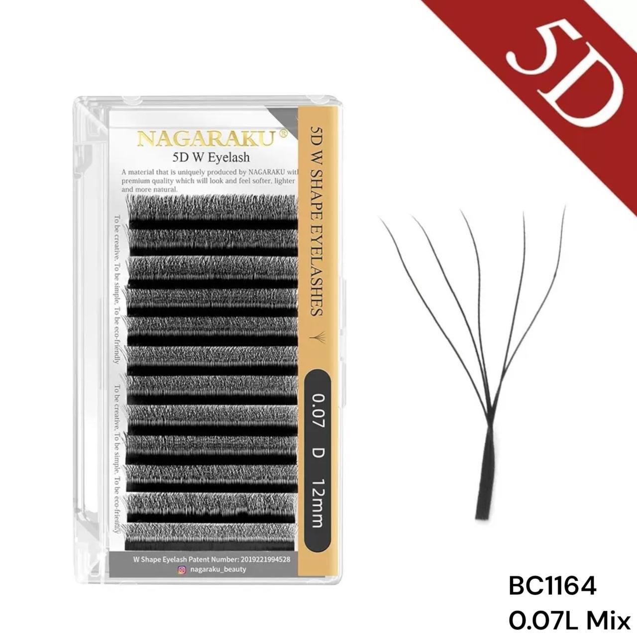 WhatsApp Image 2025-08-07 at 17.52.25 EXTENSIONES DE PESTAÑAS TECNOLOGICAS 5D W NAGARAKU 0.07D MEDIDA UNICA BC1163 - Image 1