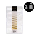 TIPS SOFT GEL PARA PEDICURÍA TRANSPARENTES FORMA CUADRADA X500PCS MELY (LH-M125A)