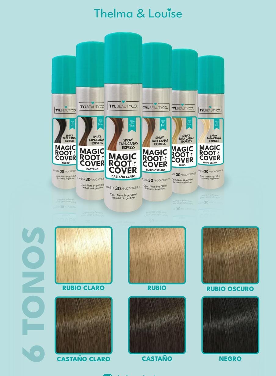 86f0a505-427d-4efe-b63e-e435d0dcdf07 SPRAY RETOCADOR DE RAICES Y CUBRE CANA MAGIC ROOT COVER TYL2071 - Image 1