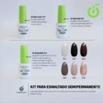 Kit para Esmaltado Semipermanente 7ml  CH029