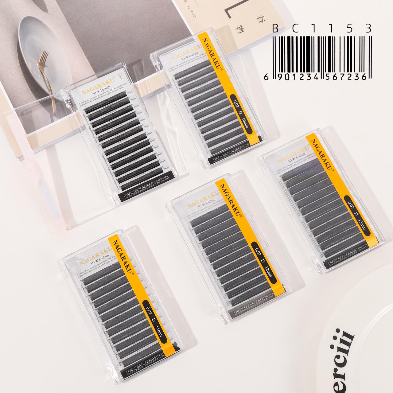 WhatsApp Image 2025-12-26 at 00.22.35 (32) EXTENSIONES DE PESTAÑAS TECNOLOGICAS 3D W NAGARAKU 0.07D MEDIDA UNICA BC1153/67236 - Image 1