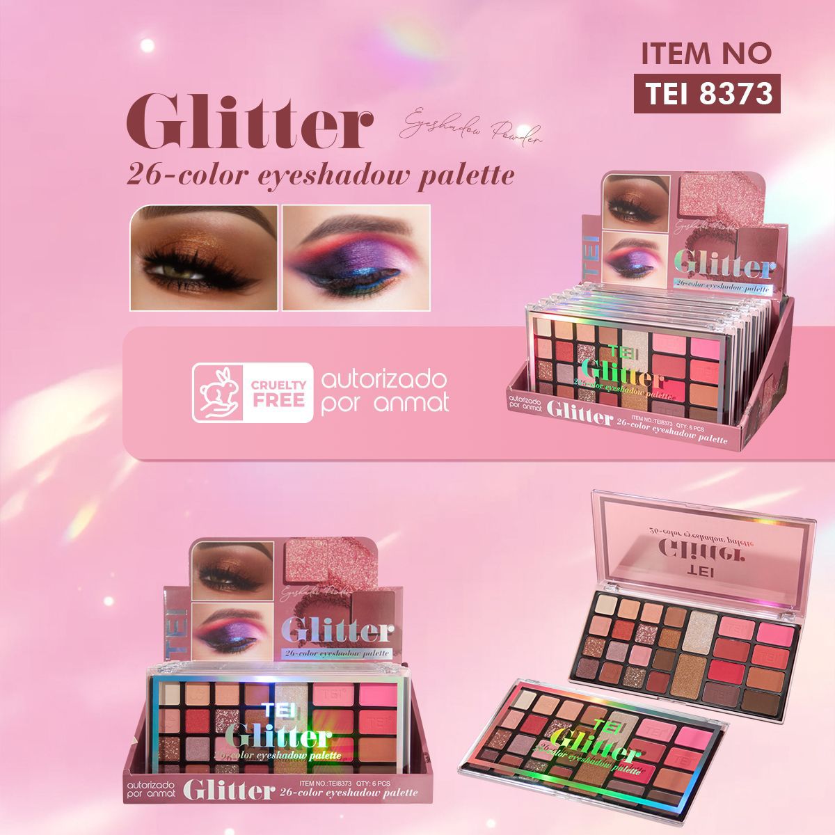 WhatsApp Image 2026-02-08 at 13.57.27 PALETA DE SOMBRA 26 COLORES TEI8373 - Image 1