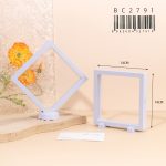 Caja de Exhibición de Joyas Blanco y negro 140*140*20 (SIN BASE) BC2790/BC2792