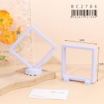 Caja de Exhibición de Joyas Blanco y rosa 110*110*20 (SIN BASE) BC2786/BC2087