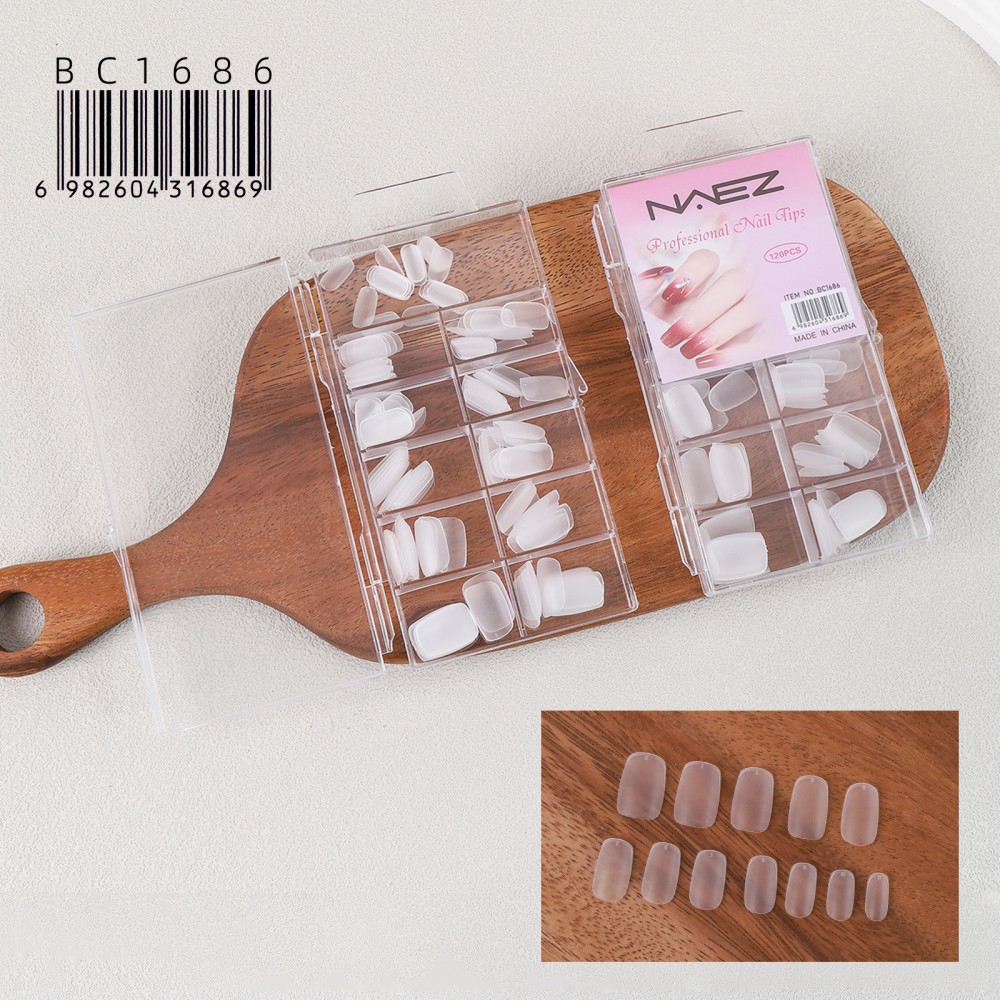 图片 103 Caja de Tips para Uñas Forma Cuadrada NAEZ - BC1686/16869 - Image 1