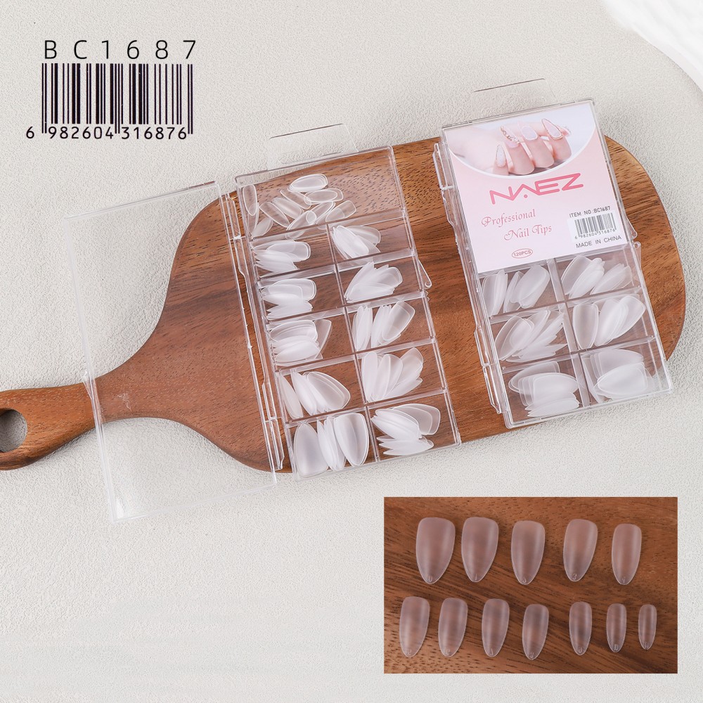 图片 104 Caja de Tips para Uñas Forma Coffin NAEZ - BC1687/16876 - Image 1