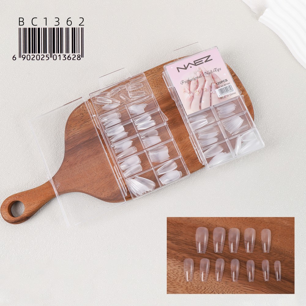 图片 106 Caja de Tips para Uñas Forma Coffin NAEZ - BC1362/13628 - Image 1