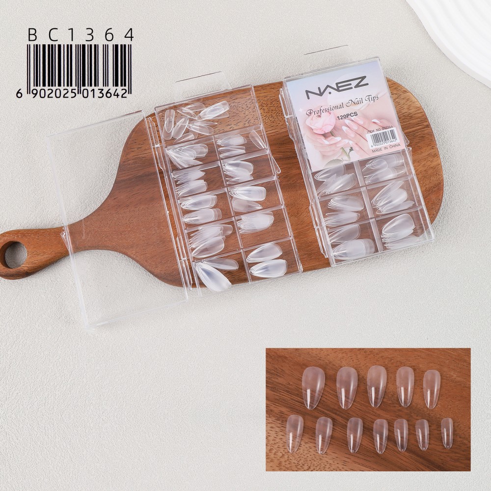 图片 108 Caja de Tips para Uñas Almendra Medium NAEZ - BC1364/13642 - Image 1