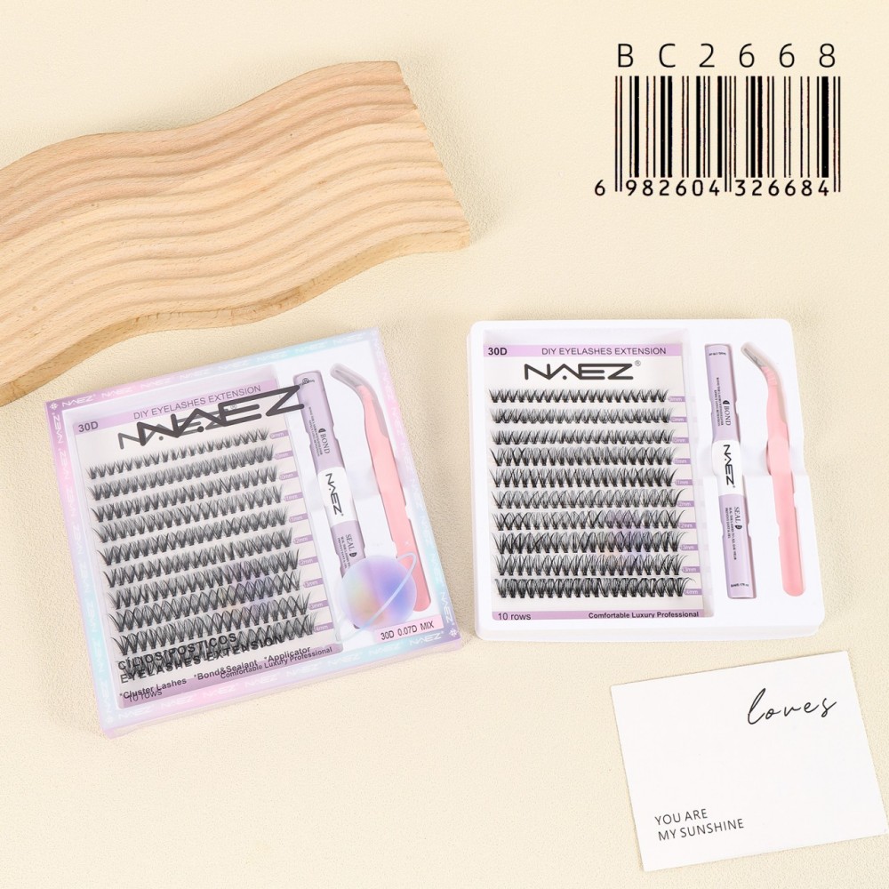 图片 21 Kit De Extensiones De Pestañas DIY Naez BC2668/326684 NAEZ - Image 1
