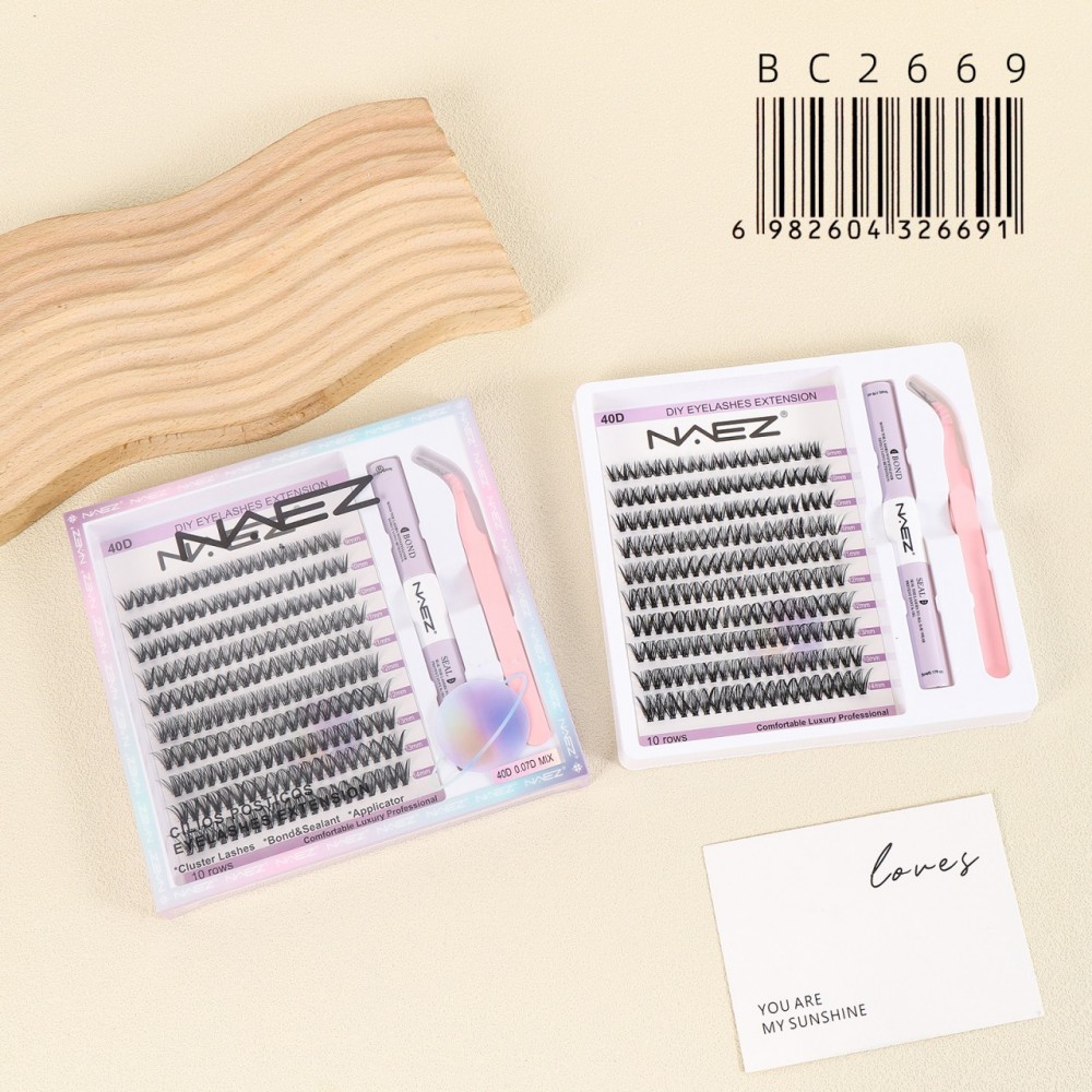 图片 22 Kit De Extensiones De Pestañas DIY Naez BC2669/26691 NAEZ - Image 1