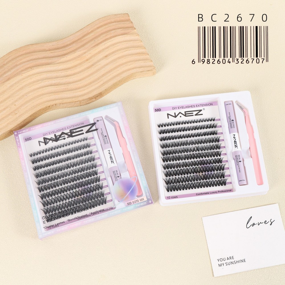 图片 23 Kit De Extensiones De Pestañas DIY Naez BC2670/26707 NAEZ - Image 1