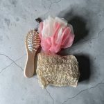 Esponja De Baño Cepillo Esponja Exfoliante x3u MELY MYC1-0007