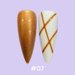 #07 DORADO METALLIC LINER GEL 5ML RIMERA QUINCE/RIMERA 15 RQ-ES03-7/03071 - Image 3