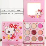 Paleta De Sombras KITTY Con Espejo X9 Tonos  DH-JZD-EYE-0929/09295 - Image 2