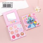 Paleta De Sombras Stitch Con Espejo X9 Tonos DH-JZD-EYE-0928/09288