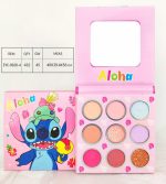 Paleta De Sombras Stitch Con Espejo X9 Tonos DH-JZD-EYE-0928/09288 - Image 4