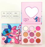 Paleta De Sombras Stitch Con Espejo X9 Tonos DH-JZD-EYE-0928/09288 - Image 5