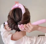 Kit de Rulos Sin Calor Buclera Satin con Colitas y Broche - Imagen 2