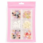 Set de Deco de Moños y Piedras para Nail Art XFH/260326 - Imagen 5
