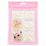 Set de Deco de Moños y Piedras para Nail Art XFH/260326 - Imagen 6