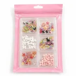 Set de Deco de Moños y Piedras para Nail Art XFH/260326 - Imagen 4