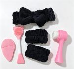 Set DE BELLEZA CON VINCHAS Y ESPONJA Y CEPILLO FACIAL MELY MYB9-0041