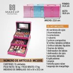 Set De Maquillaje Completo Maletín Profesional Makeup MC1205/