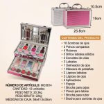 Set De Maquillaje Completo Maletín Profesional Makeup MC5614/