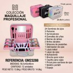 Set De Maquillaje Completo Maletín Profesional Makeup GM23288/