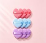 Set X 3 Esponjas Maquillaje Corazón cml-06c